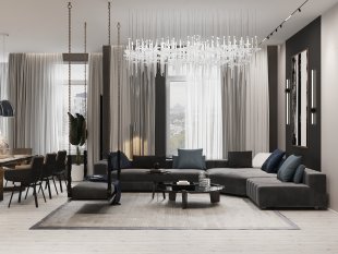 living room-dining room-kitchen (2)